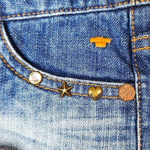 Tom Tailor Denim Shorts W/ Studded pockes, Size XS/128EU/8US ~ NWT - Picture 5 of 12